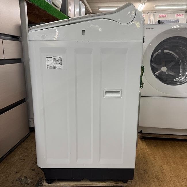 地域限定送料無料　美品 パナソニック 10㎏ 全自動洗濯機 NA-FA100H9