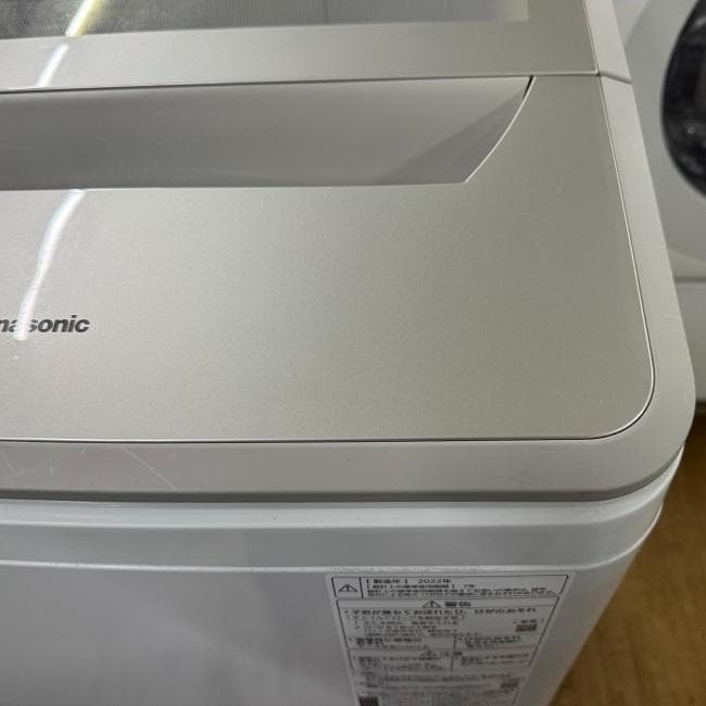 地域限定送料無料　美品 パナソニック 10㎏ 全自動洗濯機 NA-FA100H9