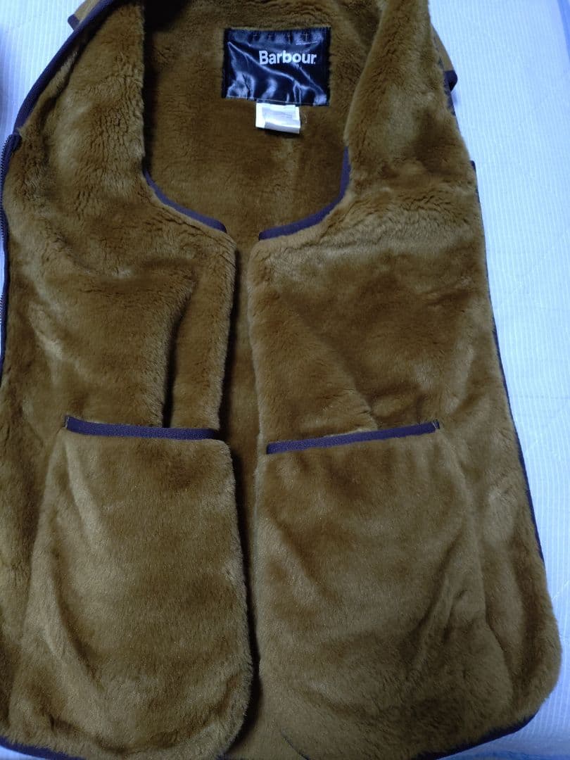 Barbour インナーベスト ブラウン　38