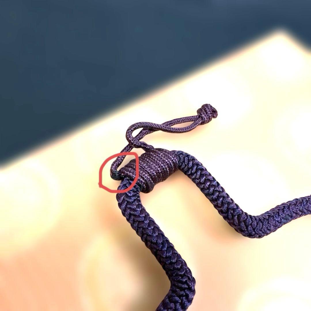 瓢扇掛 朱 紫 油運 ツノ お茶道具 2つセット 扇子かけ 壁掛け