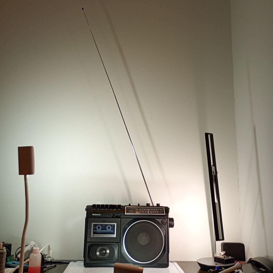 松下電器　ラジカセ　RQ-549 (HiFi MAC)　動作品。電源コード付き