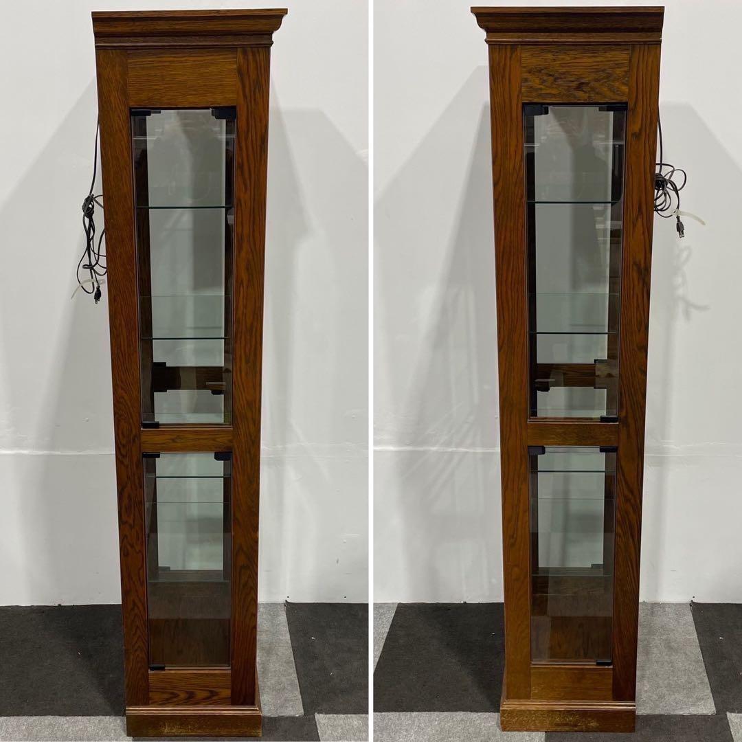 希少 高級家具 秋山木工 キュリオケース 飾り棚 家具 No036