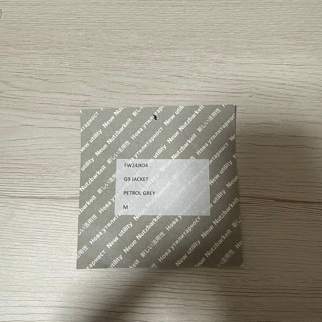 ジャケット・アウター affx wrks G9 JACKET PETROL GREY