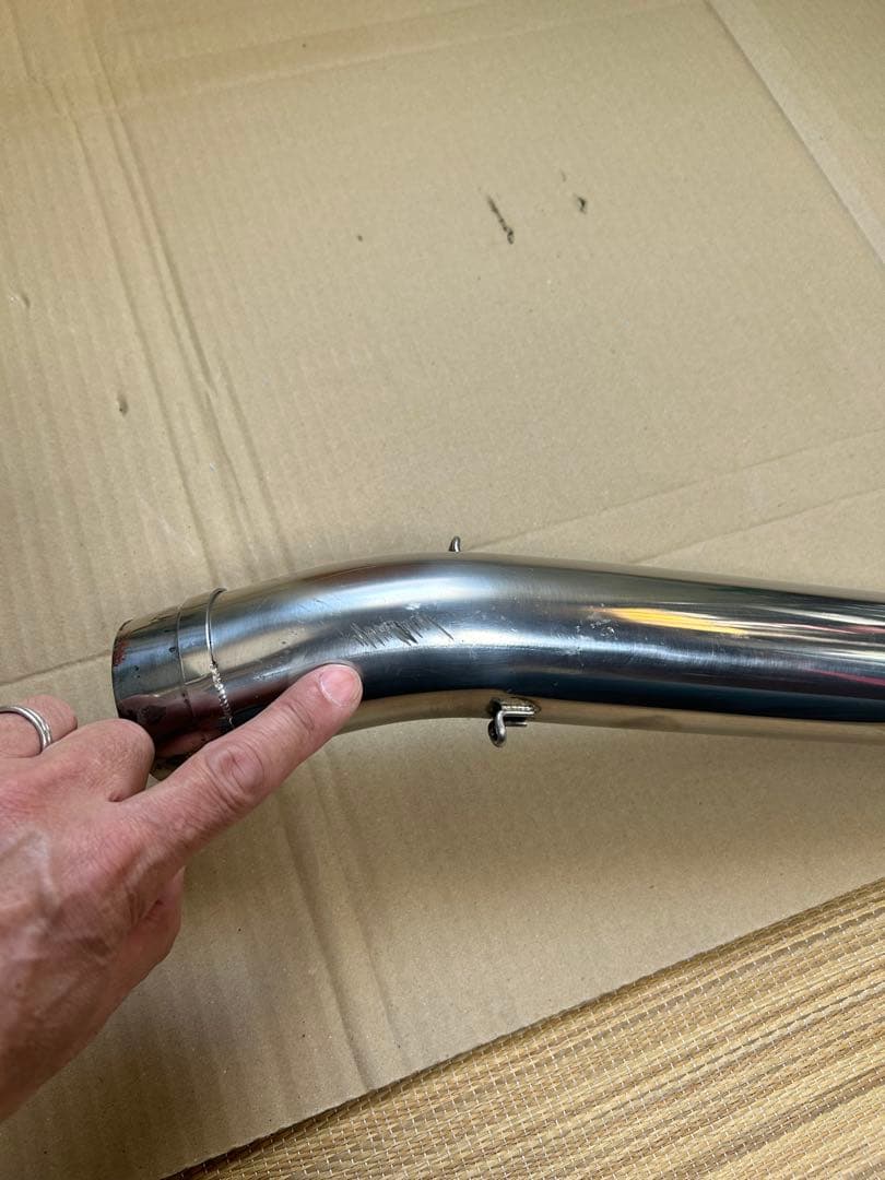 タ*カ様 ZRX用ステンレスエキパイ4-1タイプ