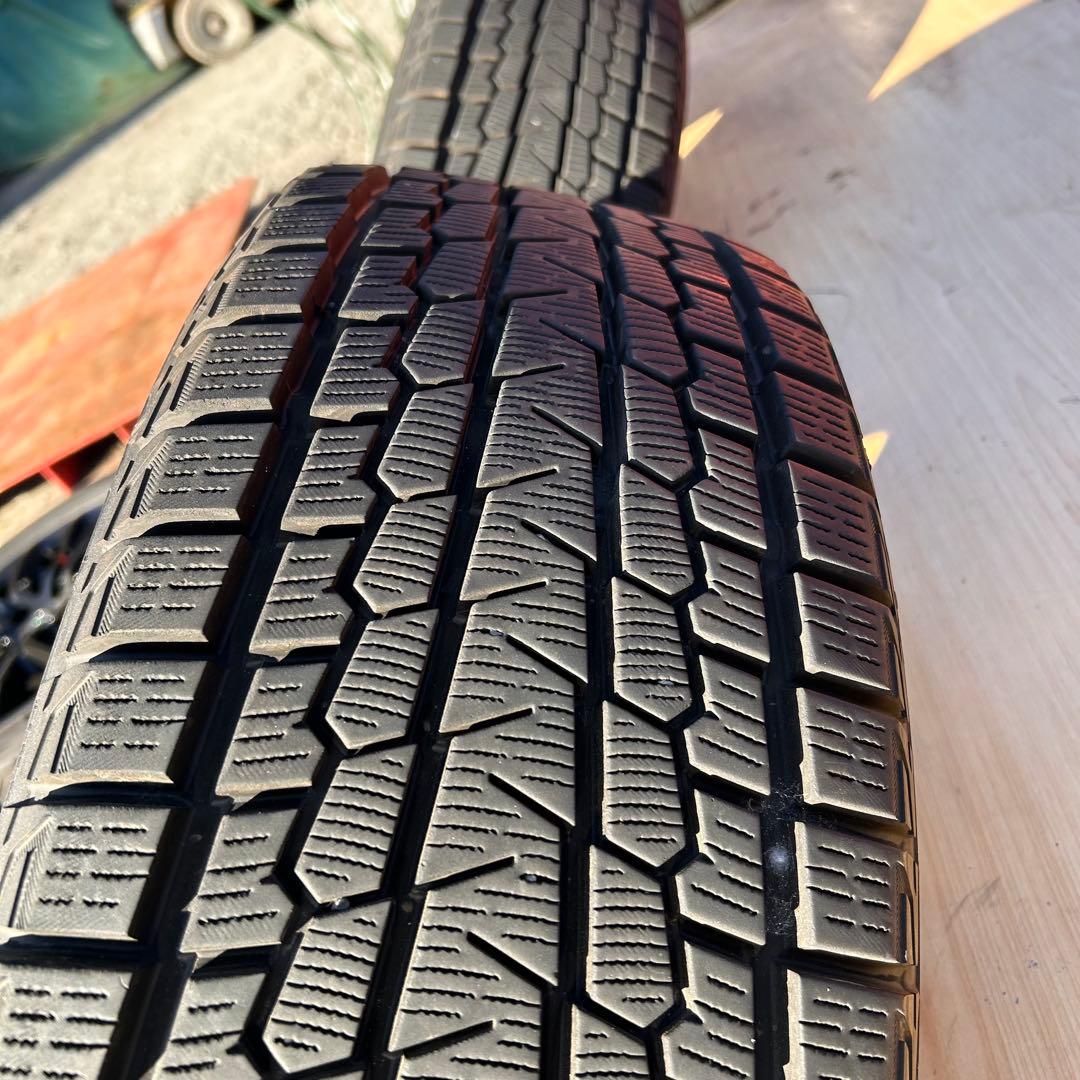 [美品][バリ溝]レクサス等23年YOKOHAMAスタッドレス235/60R18
