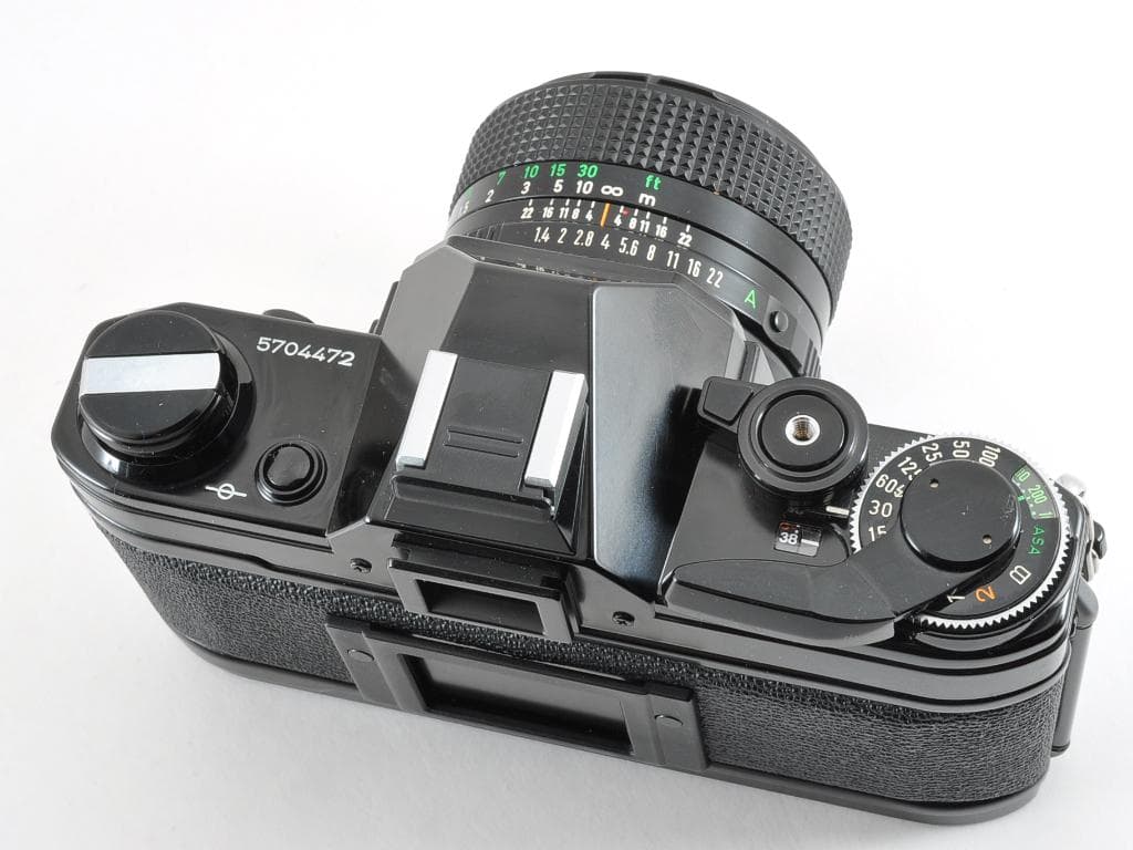 美品 キヤノン AE-1 ブラック NEW FD 50mm f1.4 動作確認済