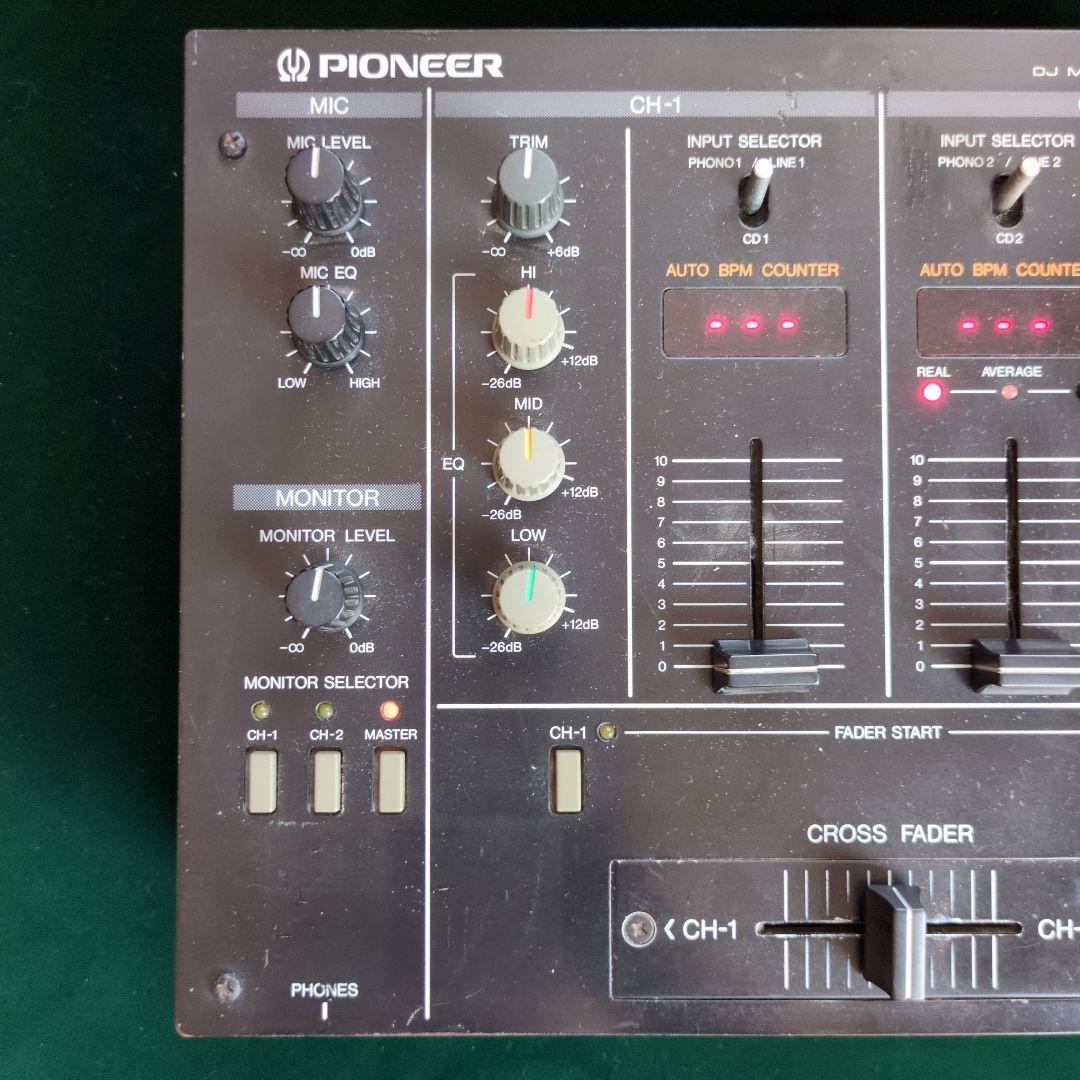 ジャンク品 Pioneer DJM-300 DJミキサー パイオニア