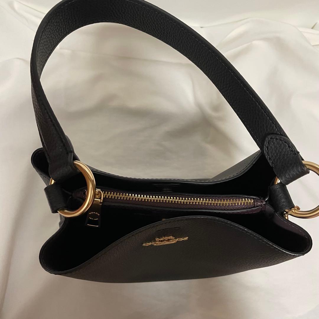 COACH コーチ スモールタウン 2WAY バケットバッグ ショルダーバッグ