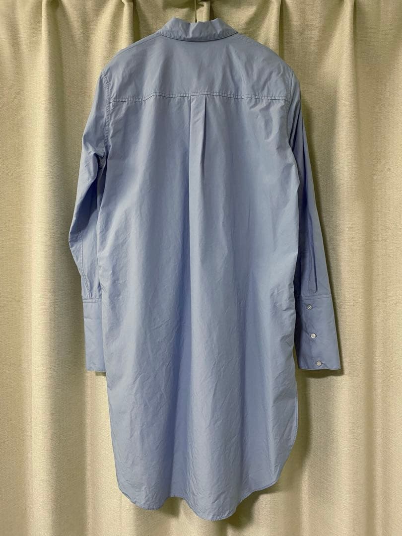 Herato ヘルト/loin. ロワン　ロングシャツ　ブルー　井川遥