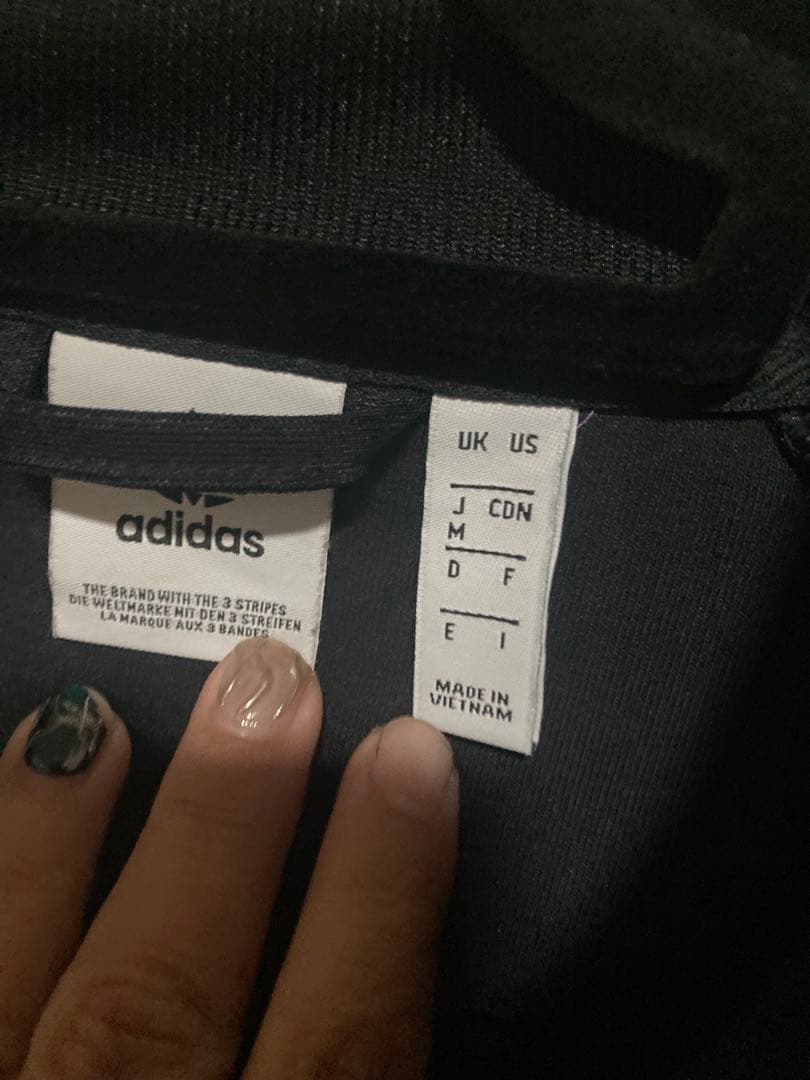 adidas トラックジャージ上下セット MＬトラフォイル　刺繍