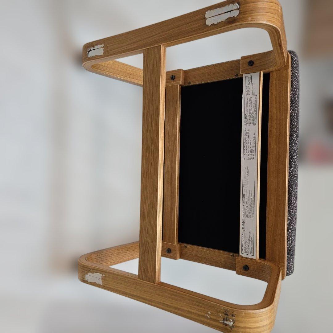 無印良品　オーク材　オットマン　リビングでもダイニングでも使えるベンチ