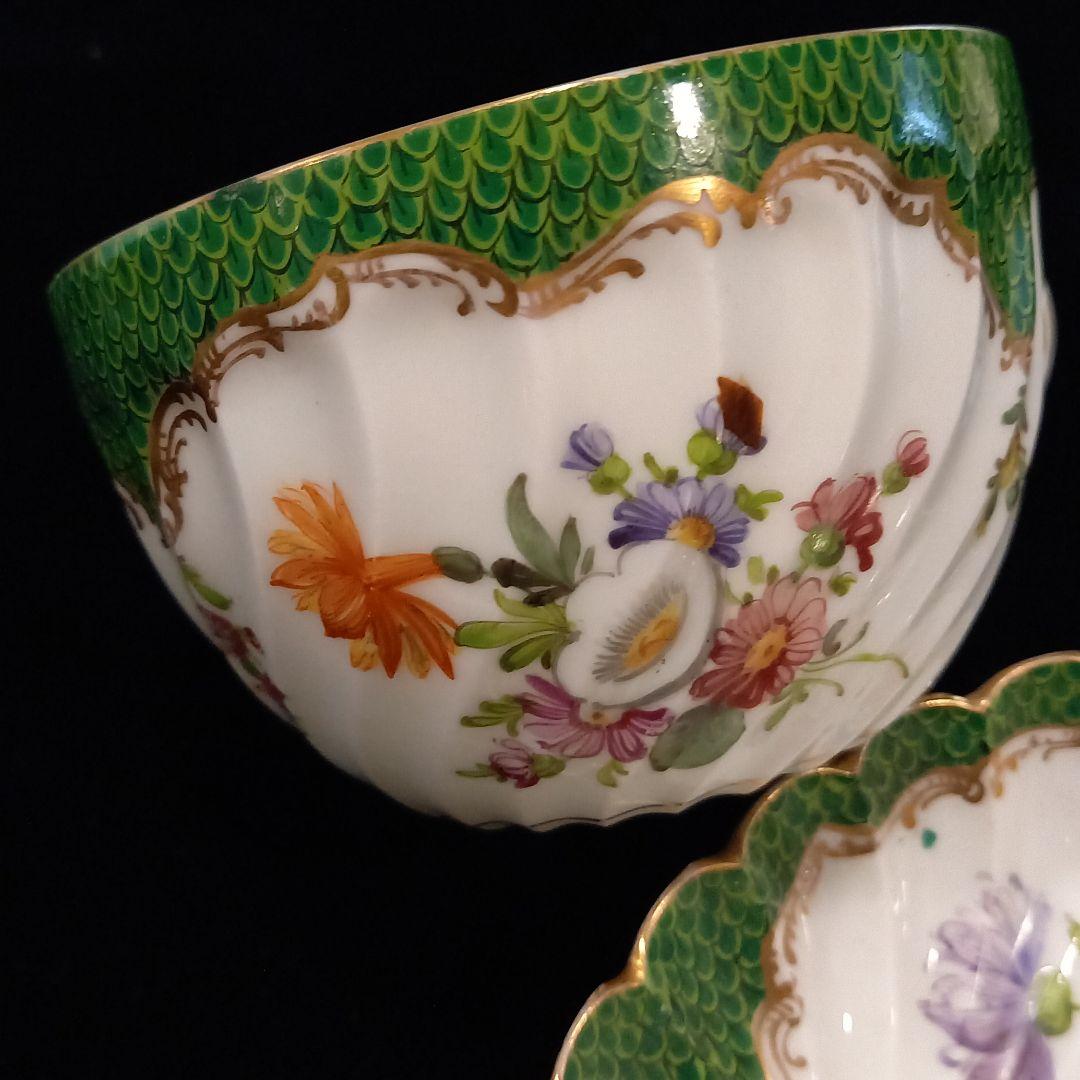 ドレスデンスープカップ&ソーサースケール