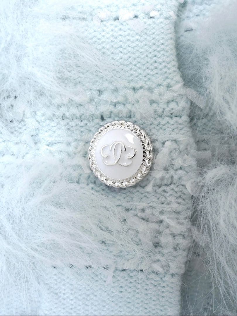 トップス Lumignon Lumi tweed-like fur knit