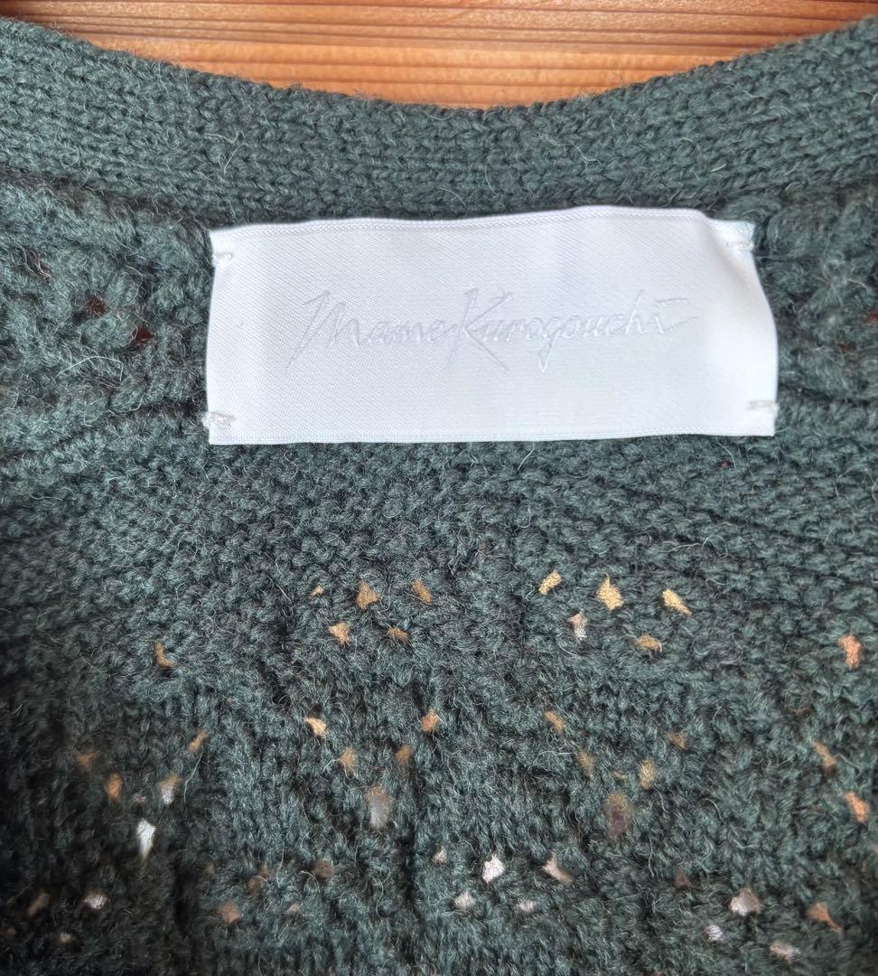 2/6まで　Mame Kurogouchiマメクロゴウチカーディガン