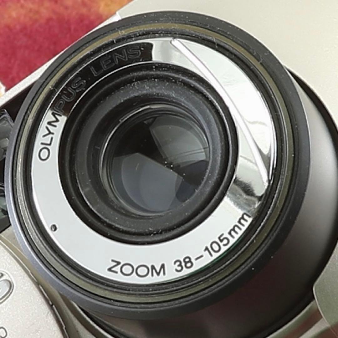 【完動品】Olympus μ [mju:] ZOOM 105 フィルムカメラ