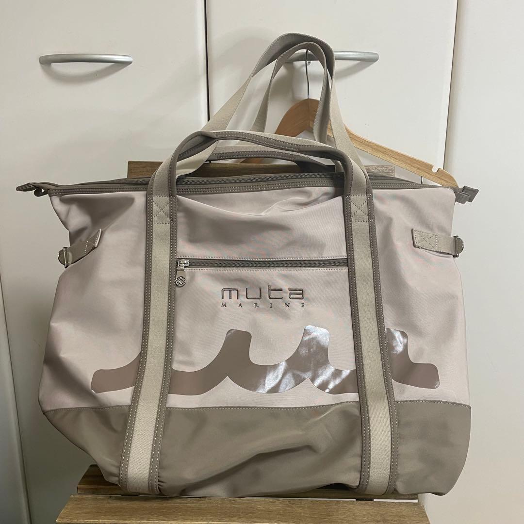 未使用品　muta MARINE ロッカーバッグ　トートバッグ ベージュ