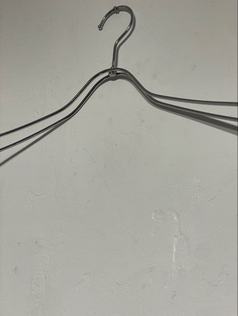 【52本セット】スチールハンガー 型崩れ防止 シルバー まとめ売り おまけ7本