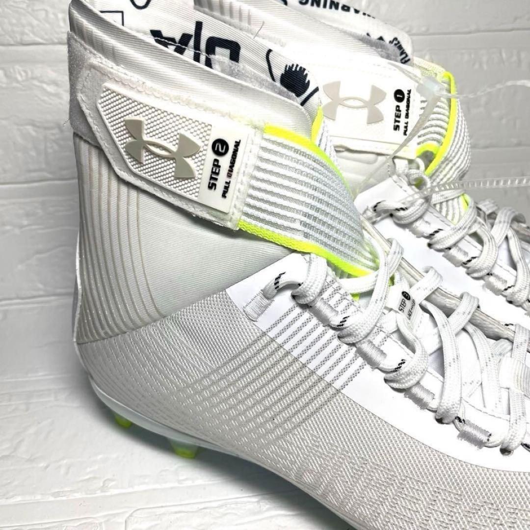 アンダーアーマー スパイク 29.5cm アメフト スパイク ハイカット