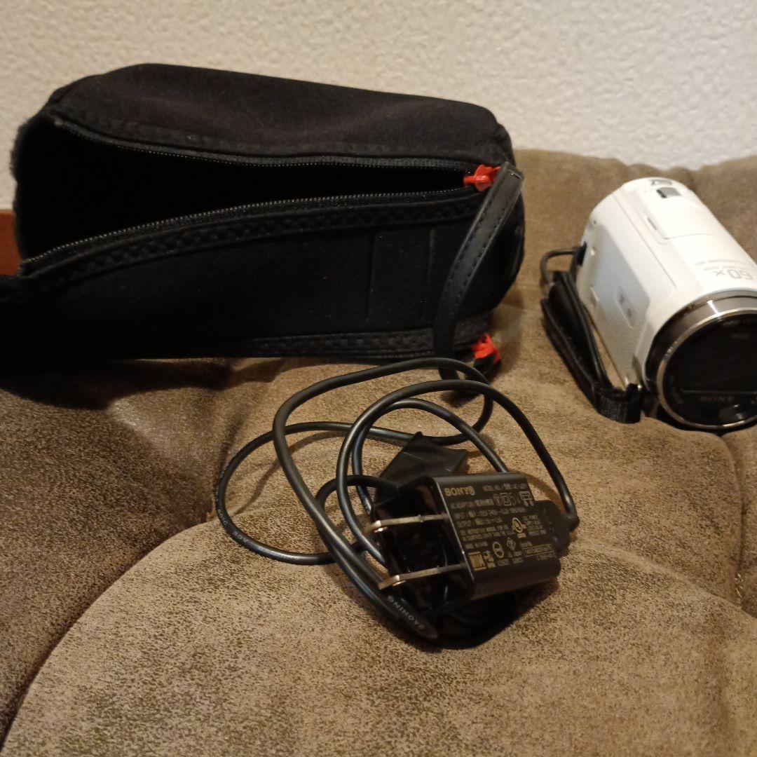 動作ok　SONY　Handycam HDR-CX535 ホワイト　美品