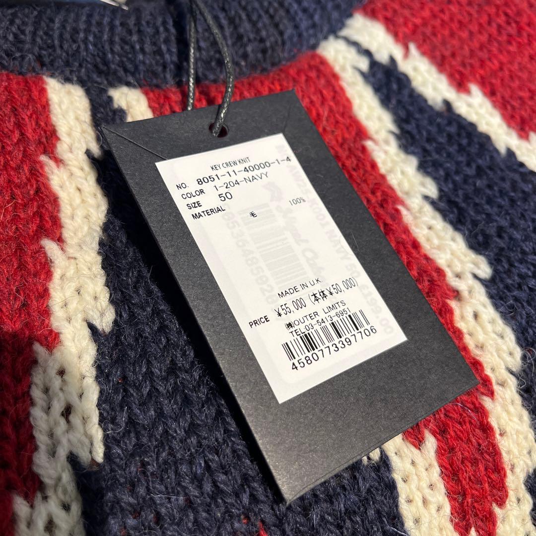 Nigel Cabourn ナイジェルケーボン KEY CREW KNIT