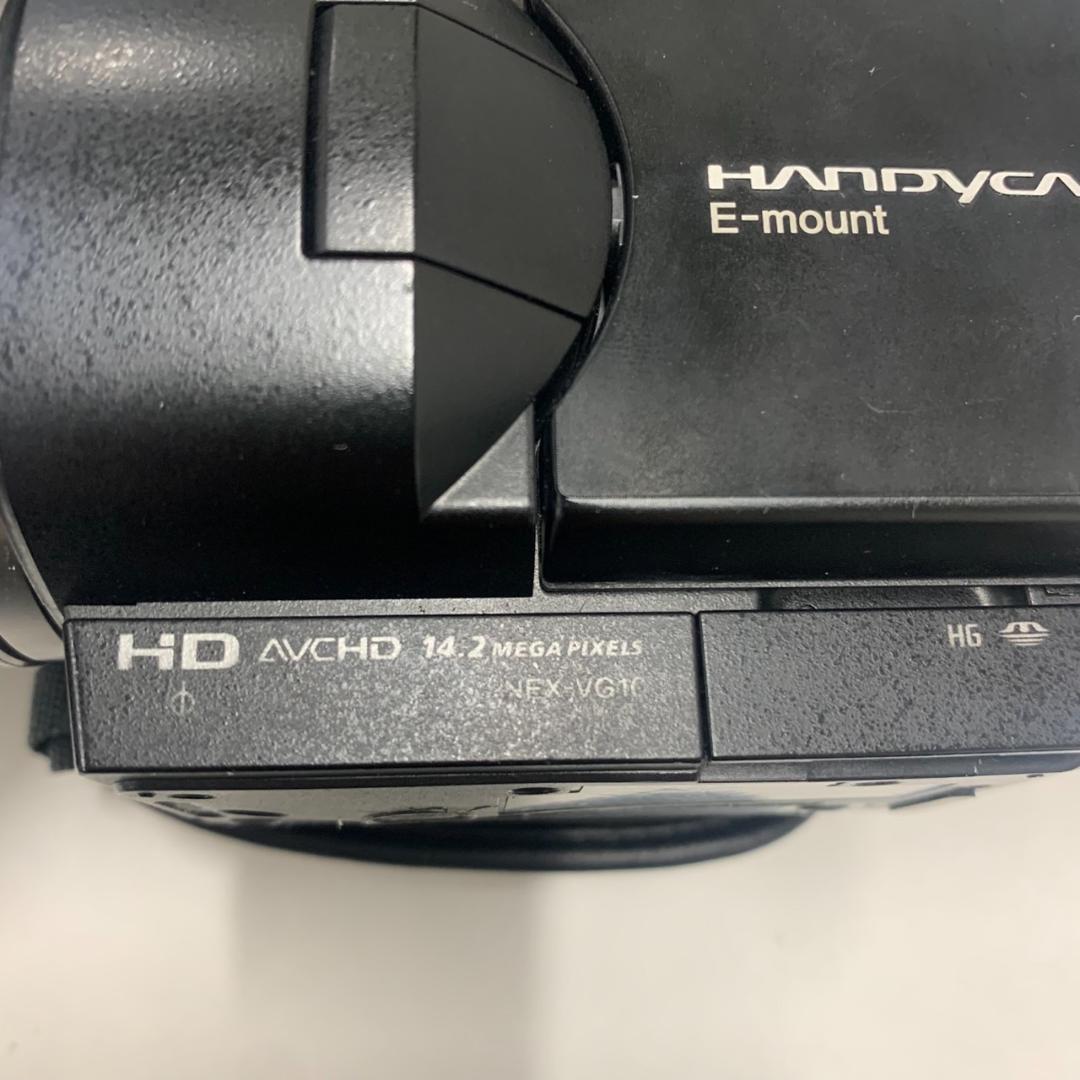 SONY ビデオカメラ本体　NEX-VG10　レンズ　SEL18200