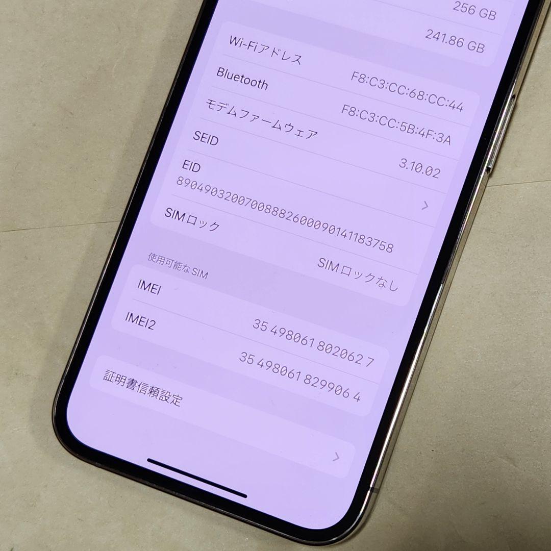 iPhone13Pro 256GBゴールド＋RIMOWAのケース