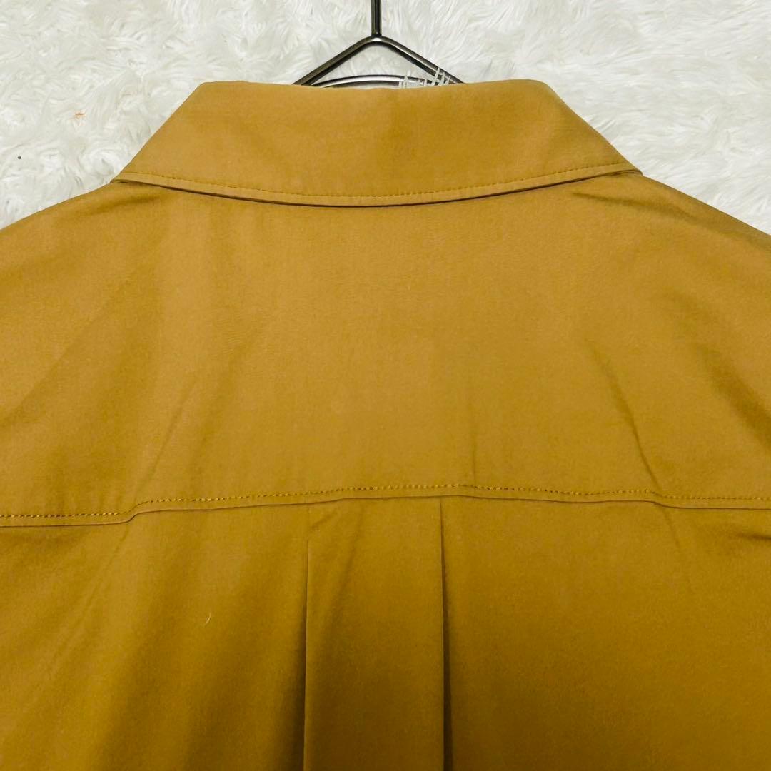 美品 プラダ トライアングルモチーフ オーバーサイズ 長袖 シャツ ウィメンズ