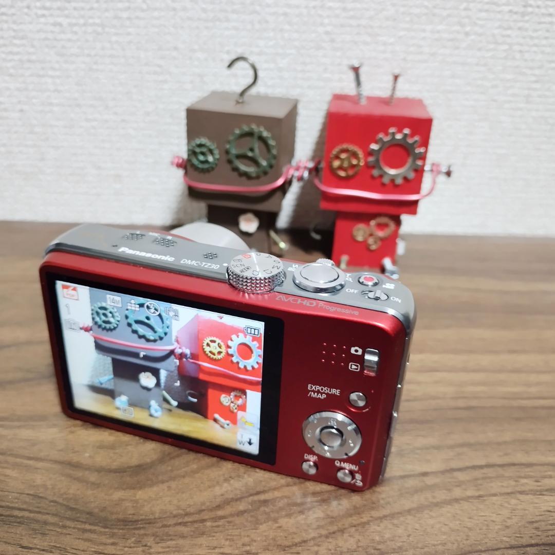 【動作確認済★美品】パナソニック デジタルカメラ LUMIX DMC-TZ10