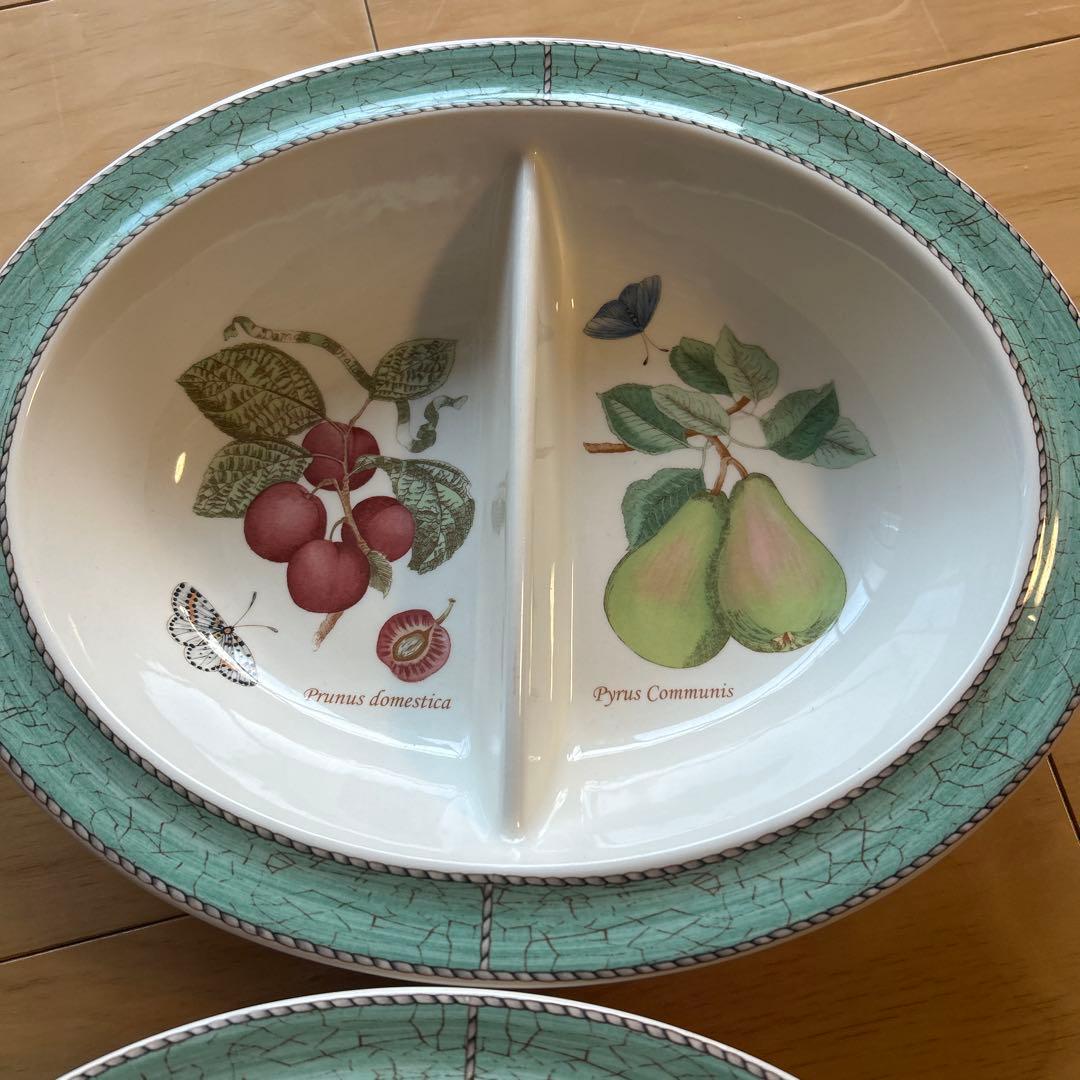 ウェッジウッド　 SARAH’S GARDEN 深皿オーバル２枚