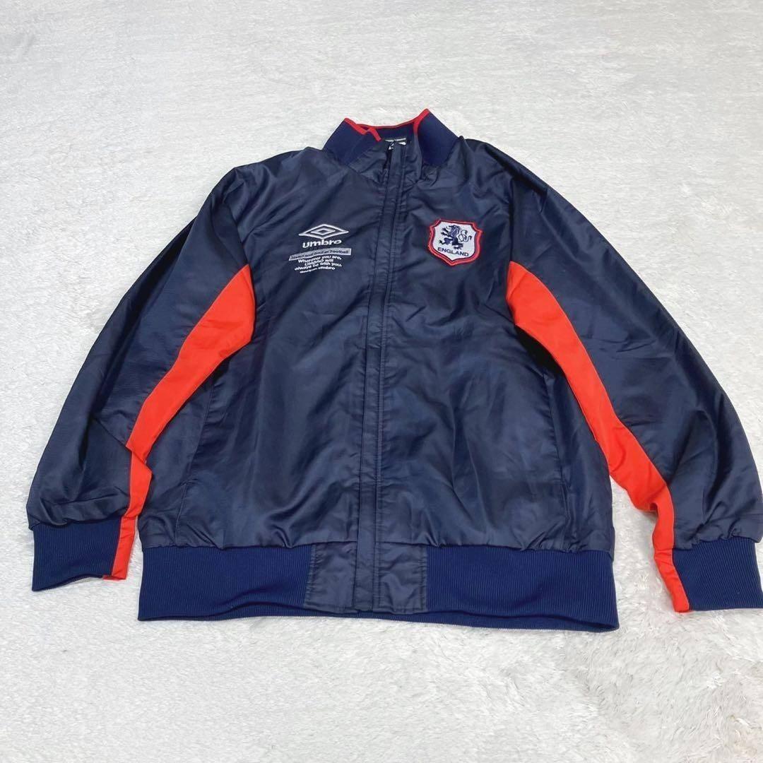 00s アンブロ イングランド ジャージ 上下 セット デサント製 Mサイズ