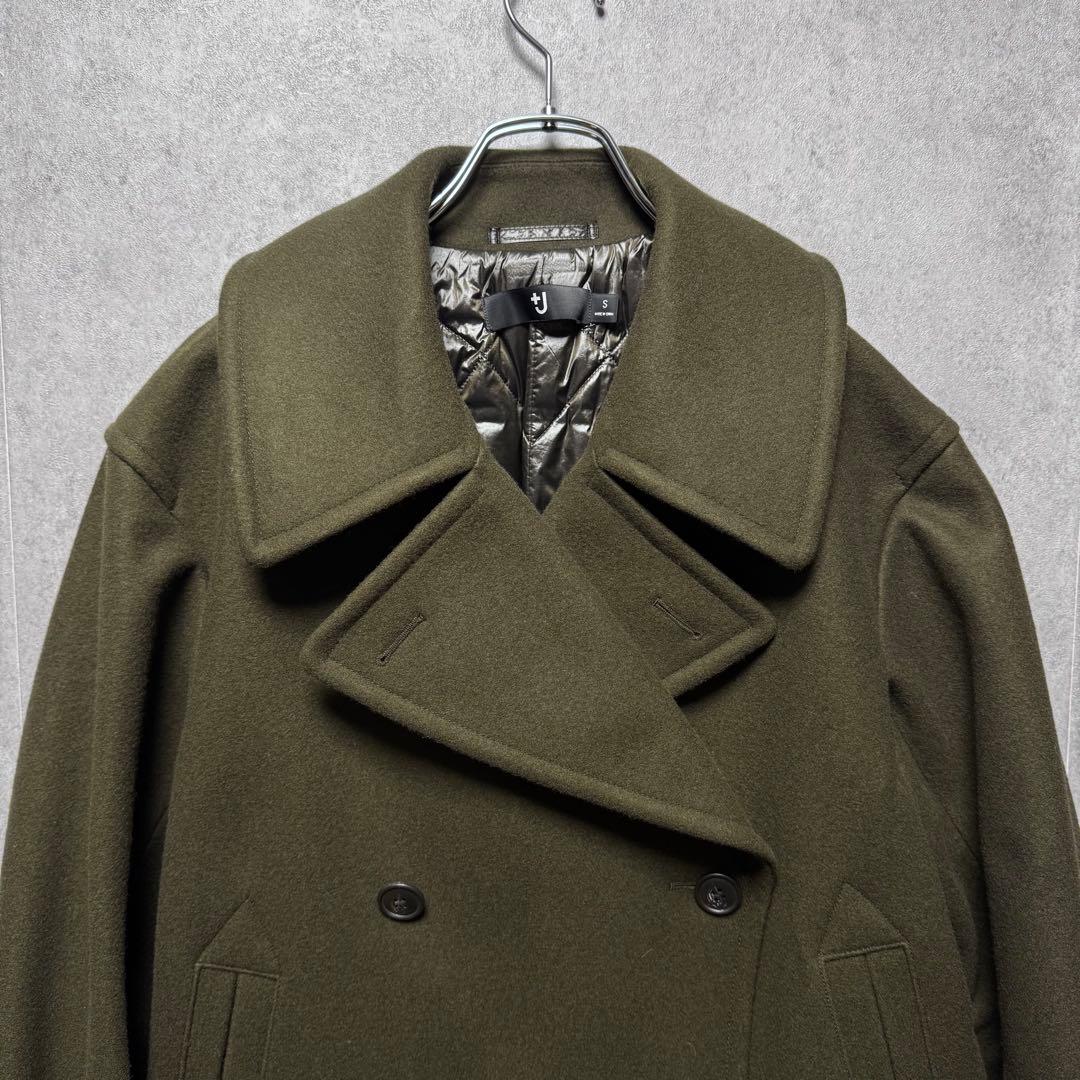 ユニクロ +J ウールブレンドオーバーサイズピーコート S ジル・サンダー