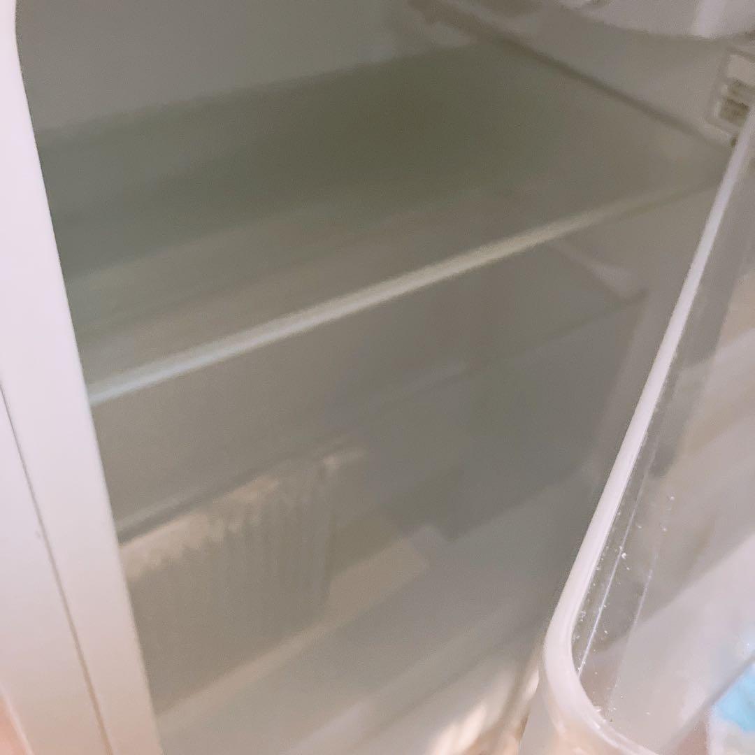 【使用期間一年未満】アイリスオオヤマ冷蔵庫IRSD-9BWホワイト