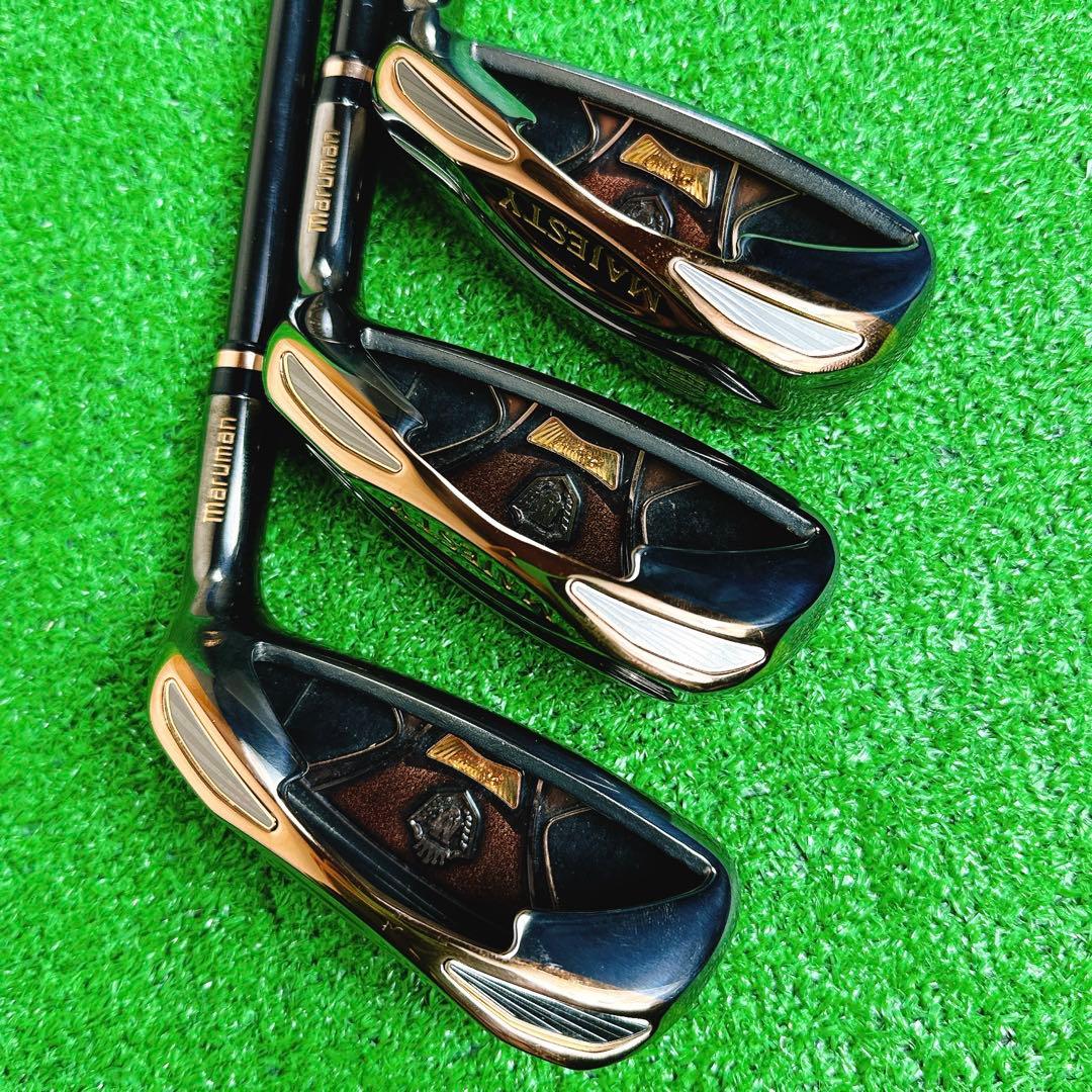 【良品】 MAJESTY -LV 4H 5H 6H UTアイアン 3本
