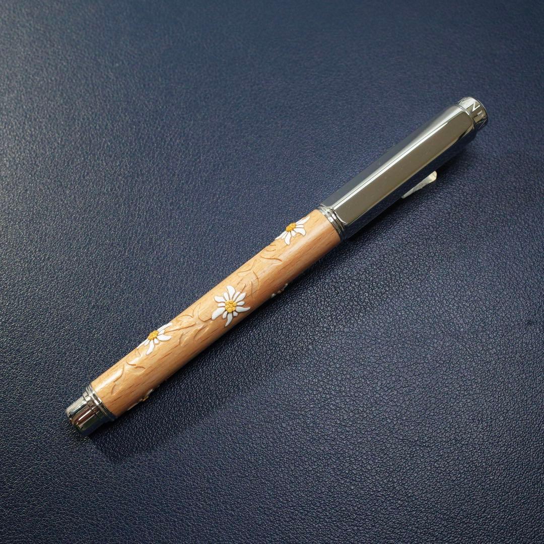 ★美品新品★カランダッシュ　バリアス　エーデルワイス　万年筆