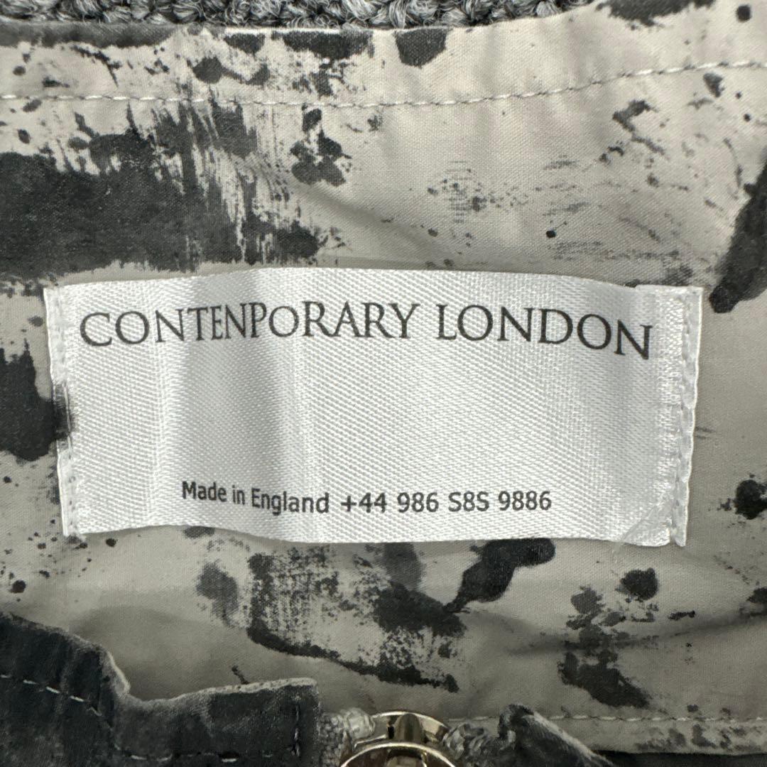 246CONTENPORARY LONDON ハーフジップジャケット 黒