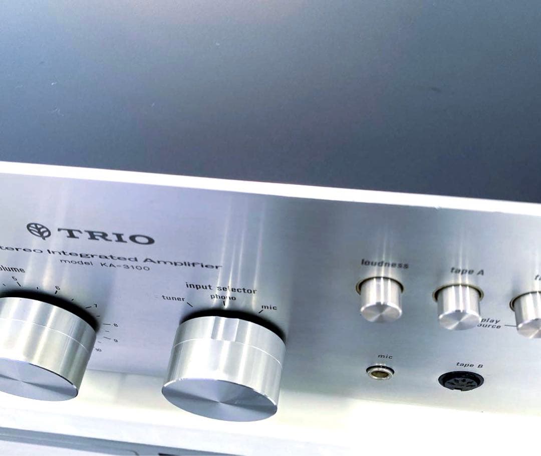TRIO プリメインアンプ KA-3100 動作品 トリオ