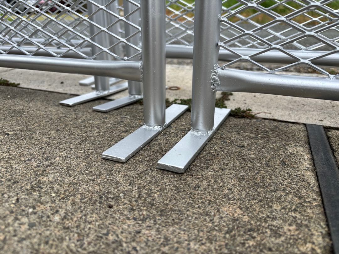 アメリカンフェンス風　ドッグバリケード　1200×400