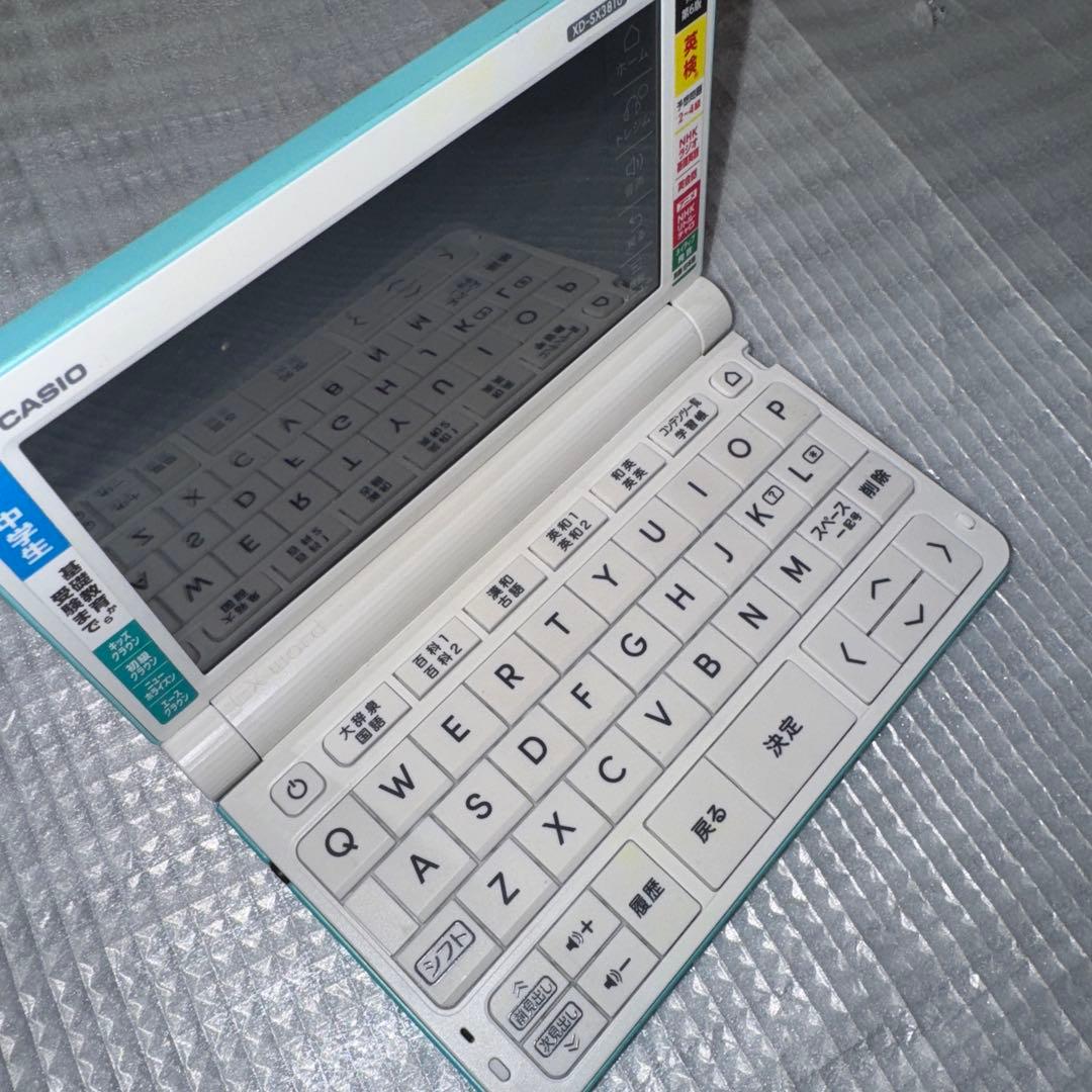 CASIO XD-SX3810GN EX-word小中学生モデル グリーン