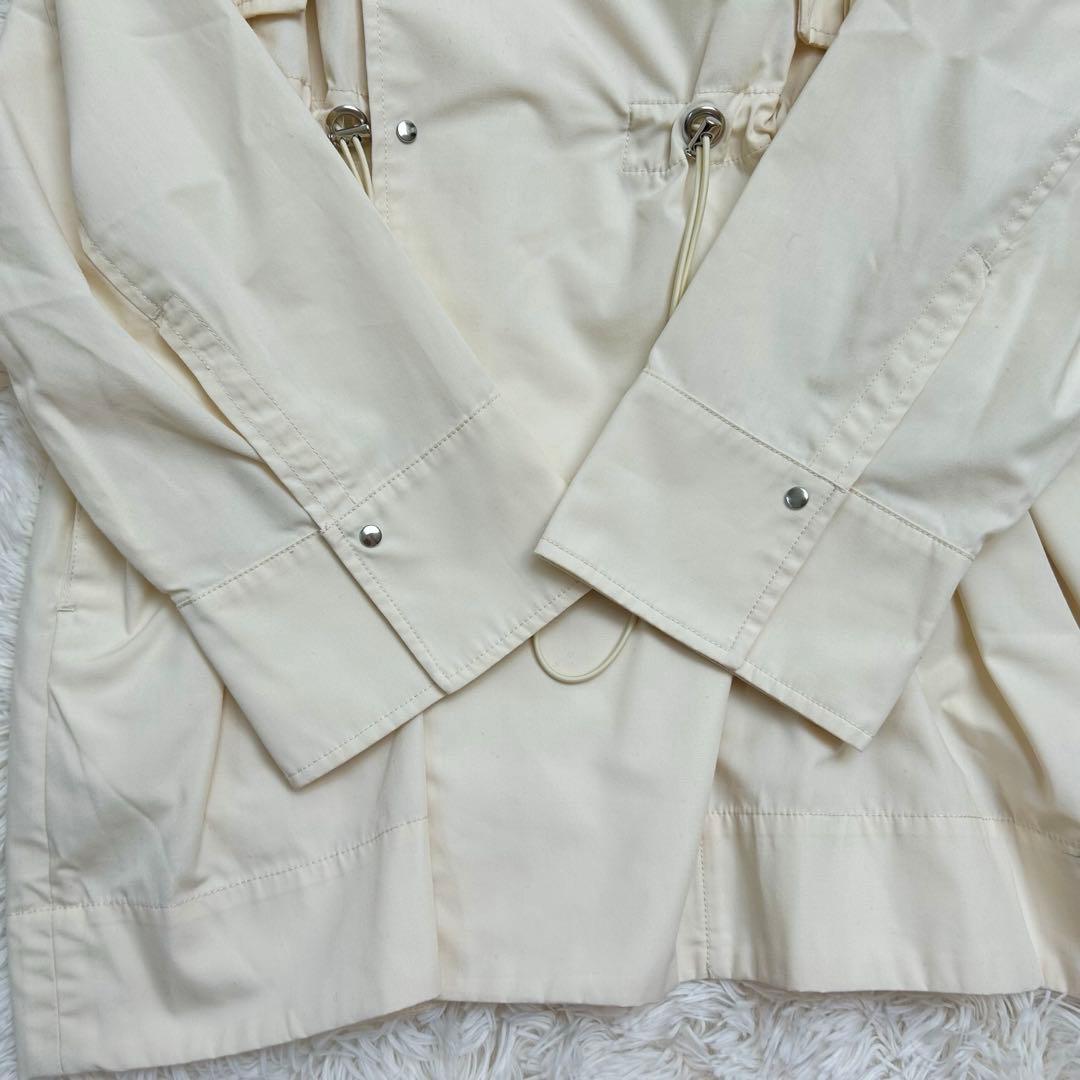 Adam et Rope' アダムエロペ スタンドカラーハーフモッズコート