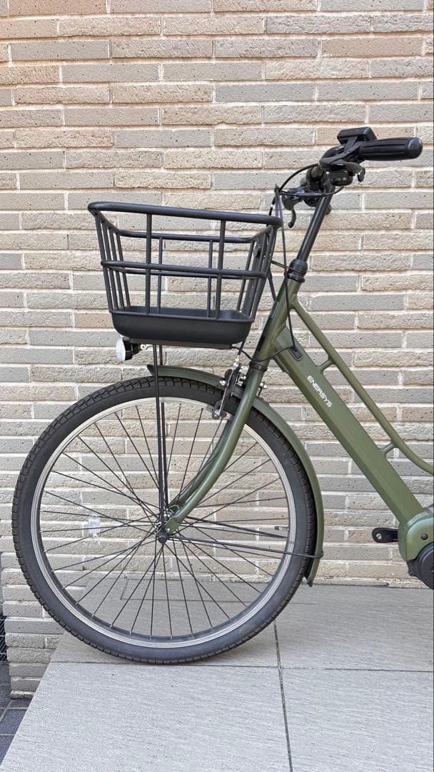 電動アシスト自転車 エナシスミー ENERSYS Me マットオリーブ
