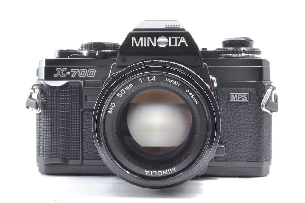 MINOLTA X-700 MD 50mm f/1.4 分解清掃済 完動品 美品