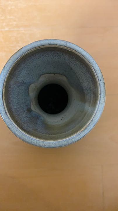 赤膚焼　大塩昭山　花瓶