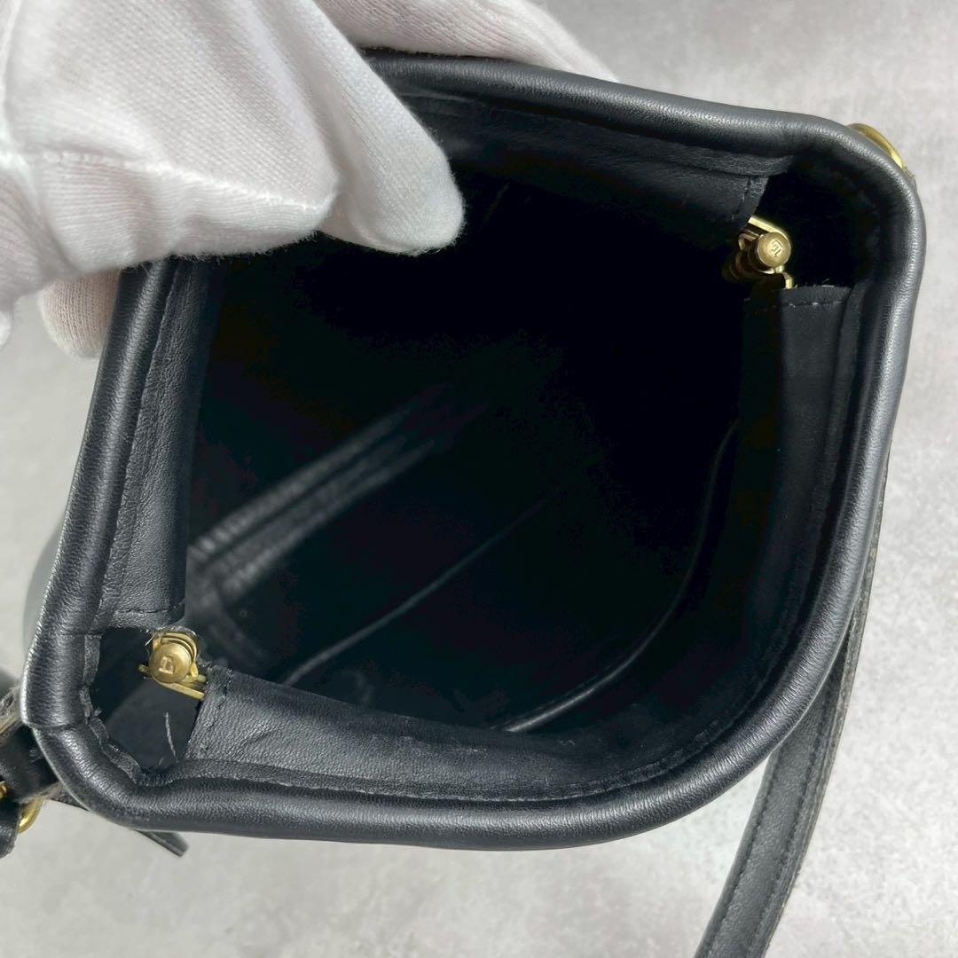 【極美品】COACH オールドコーチ ショルダーバッグ グラブタンレザー 黒