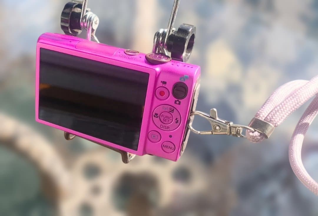 美品Canon IXY 610F ピンク＋豪華ストラップ付