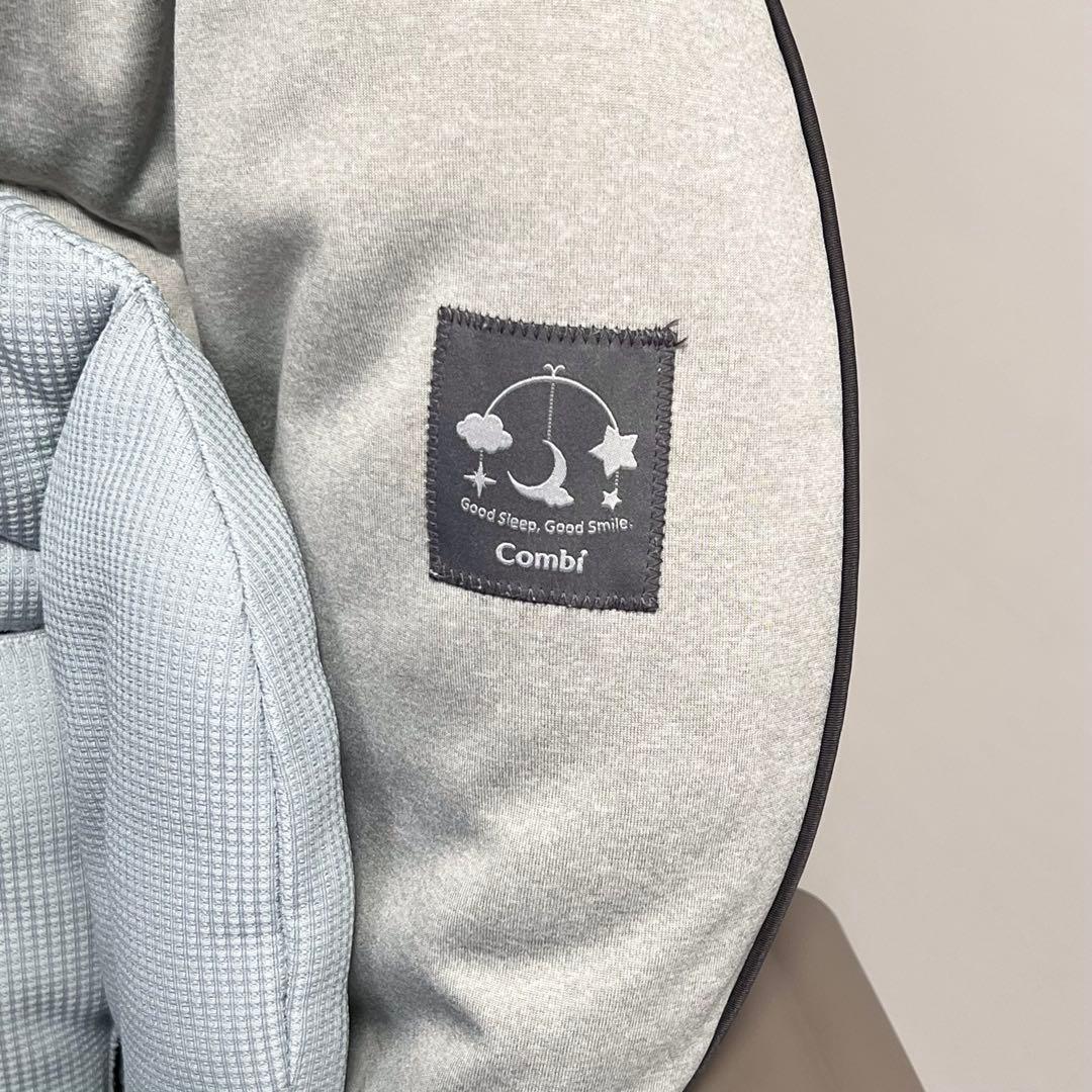 コンビ ネムリラ AUTO SWING LM ミントグレー　電動ハイローチェア