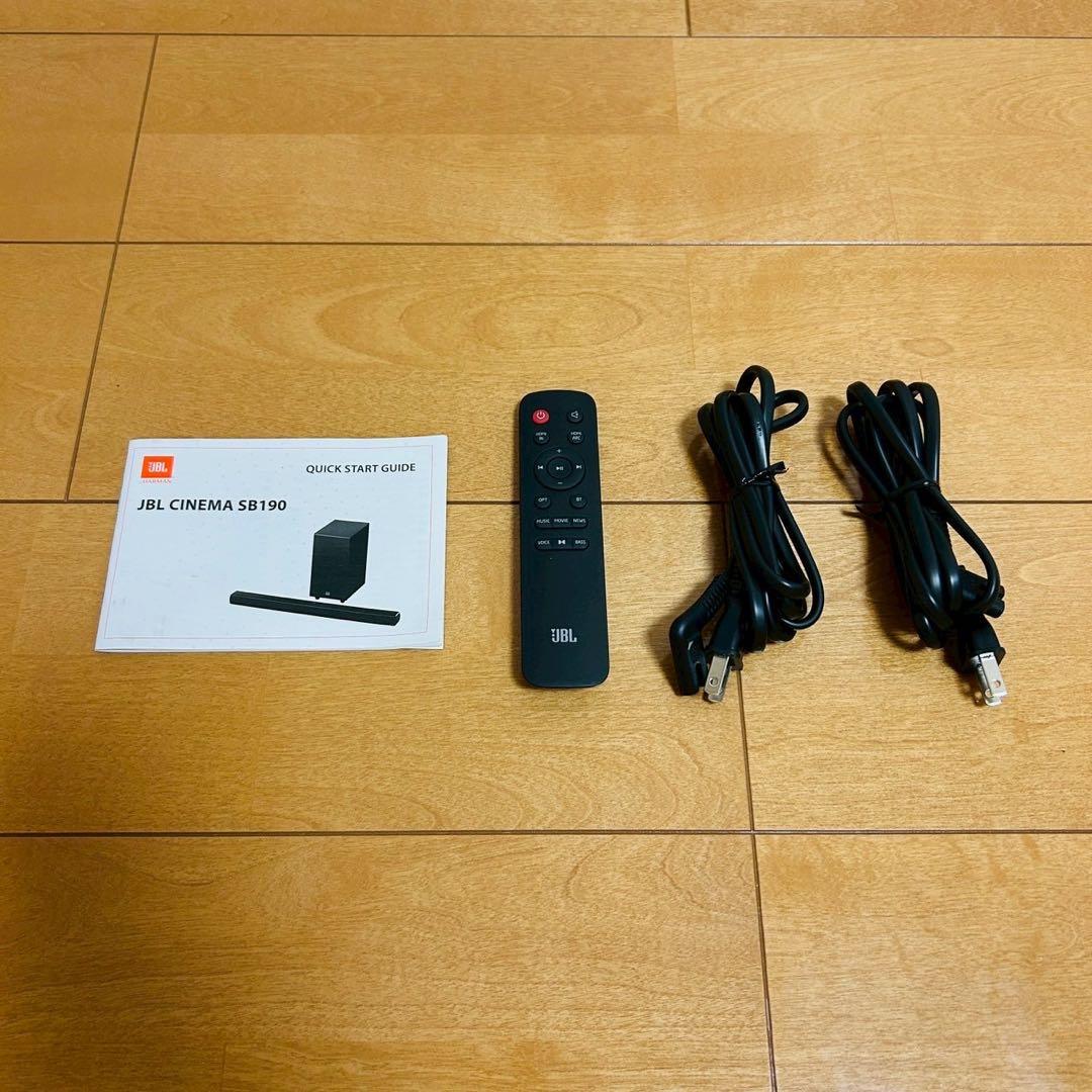 JBL CINEMA SB190 2.1chサウンドバーシステム
