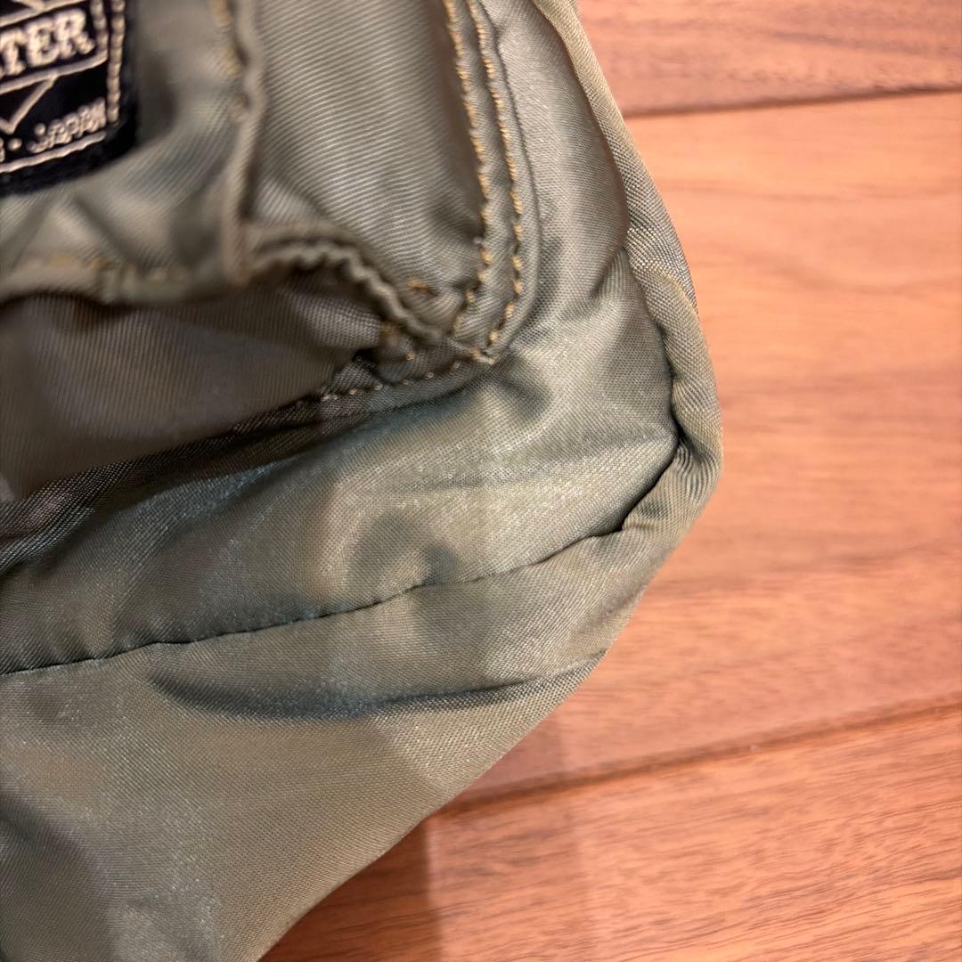 1/9まで値下げ　旧型　PORTER タンカー　2wayバッグ オリーブ