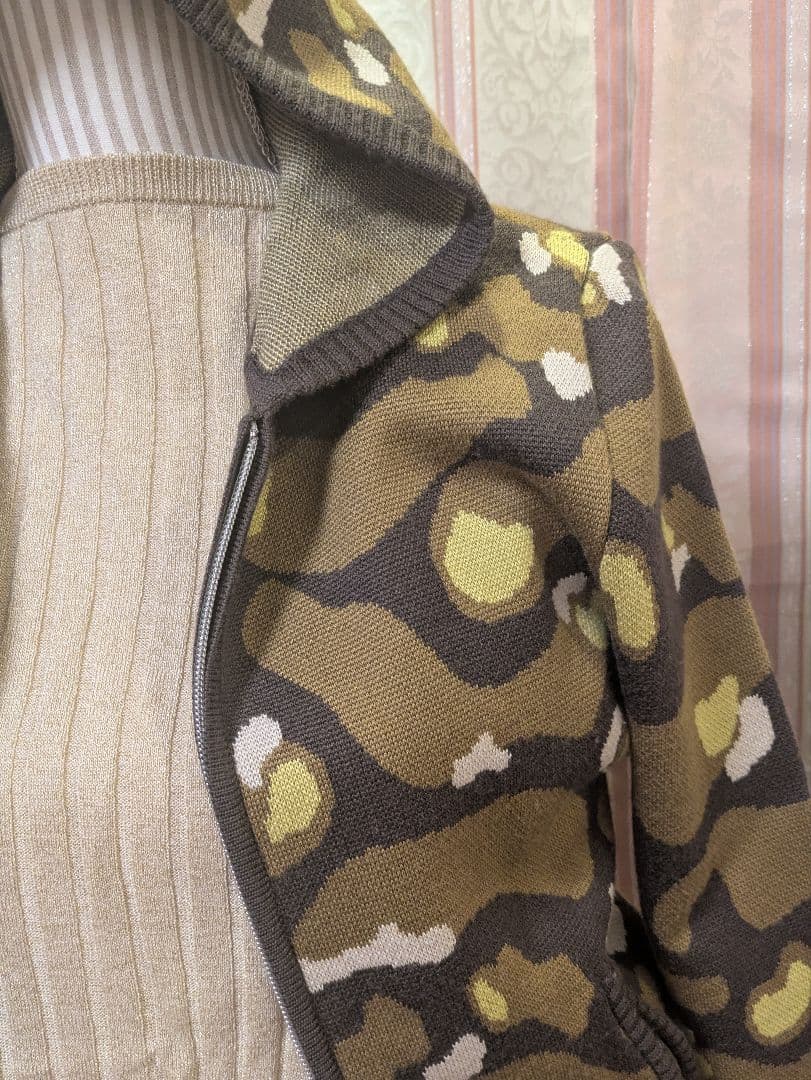 キャロウェイ、パーカー、迷彩、サイズＬ、ニット