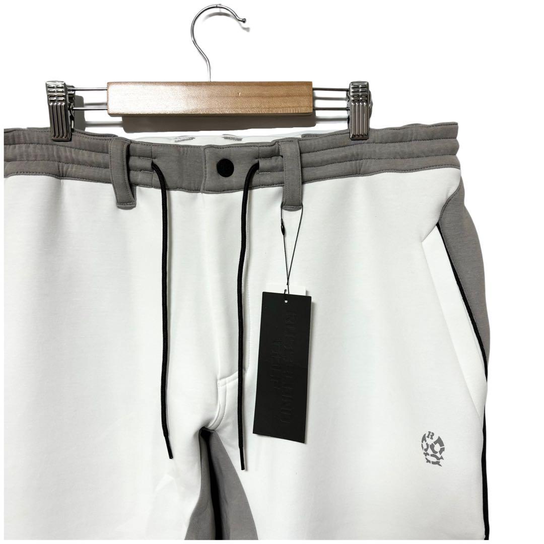 訳あり ラッセルノ ゴルフ RSG ロゴ ジャージ ロングパンツ ホワイト XL