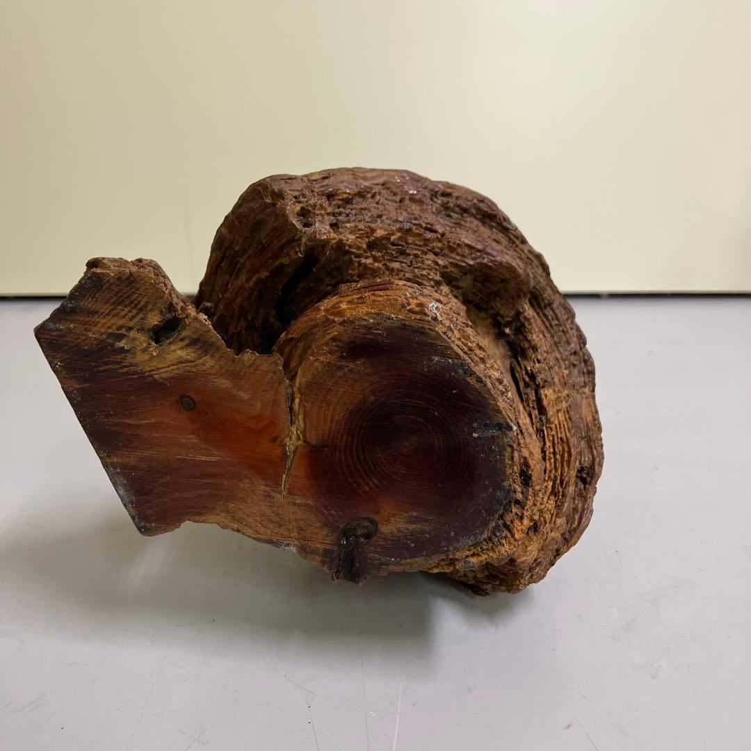 E-4昭和レトロ 置物 彫刻 木製 七福神 福禄寿 木彫り 長寿の像 福徳円満